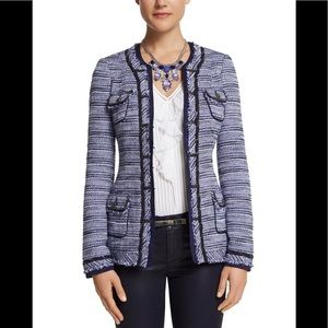 💙 Stunning Blue Tweed Blazer Jacket from White House Black Market 💙